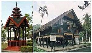 (2) Rumah adat budaya Aceh